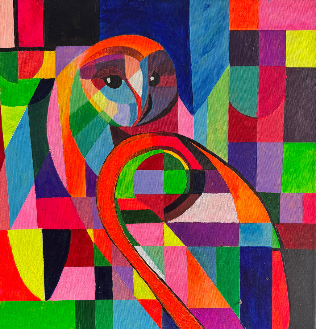 Painted Radiant Owl