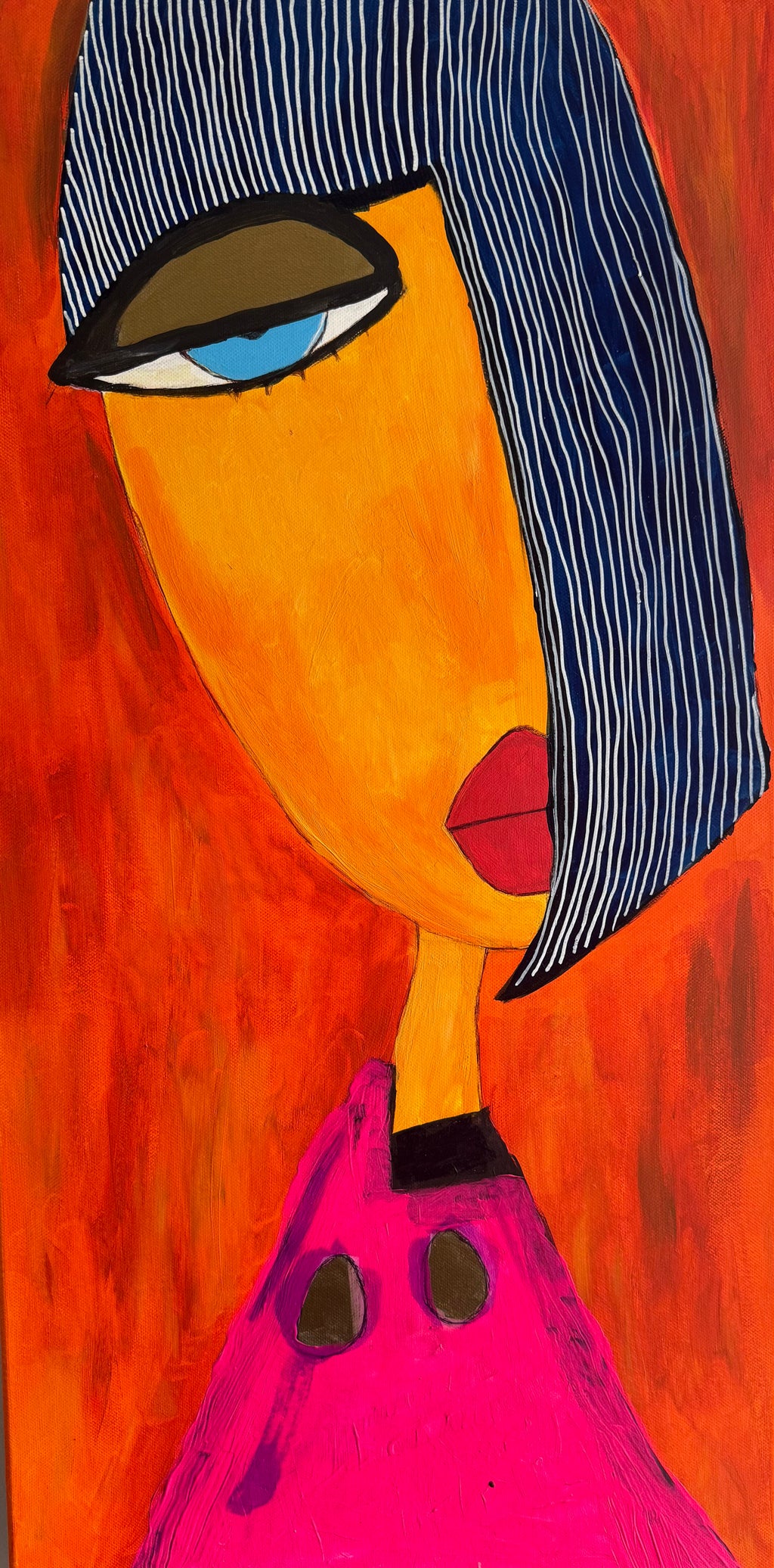 Painted Radiant Woman