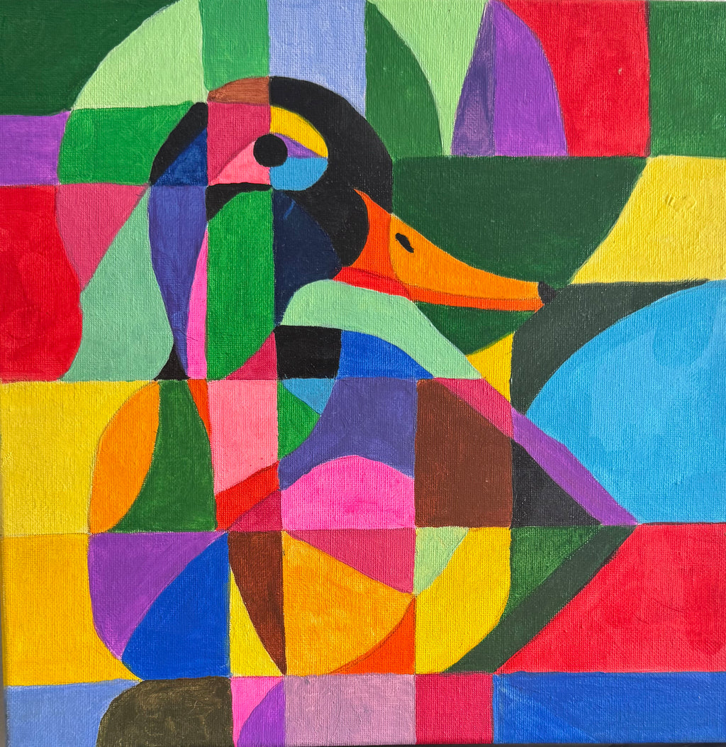 Painted Radiant Duck