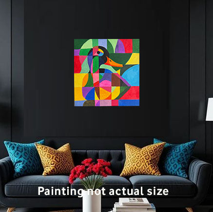 Painted Radiant Duck