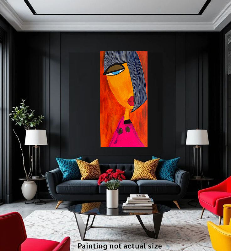 Painted Radiant Woman